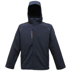 Regatta Mens X-Pro Repeller  Softshell Zip up Jacket (water Repellent) / Navy